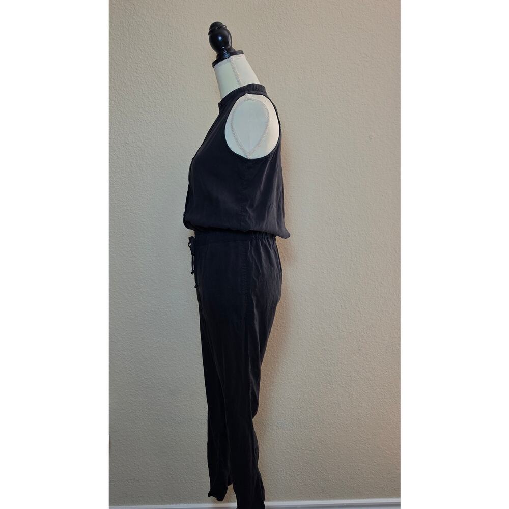 Anthropologie Cloth & Stone Black Tencel Jumpsuit XS - Picture 4 of 9
